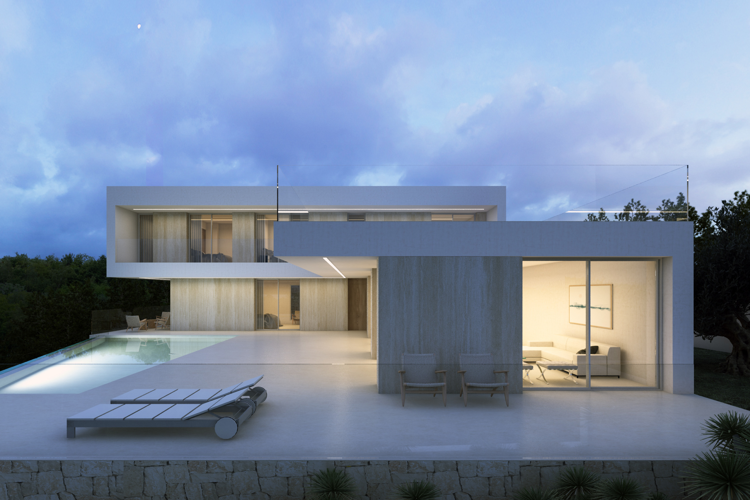 Luxury detached villas in Benissa