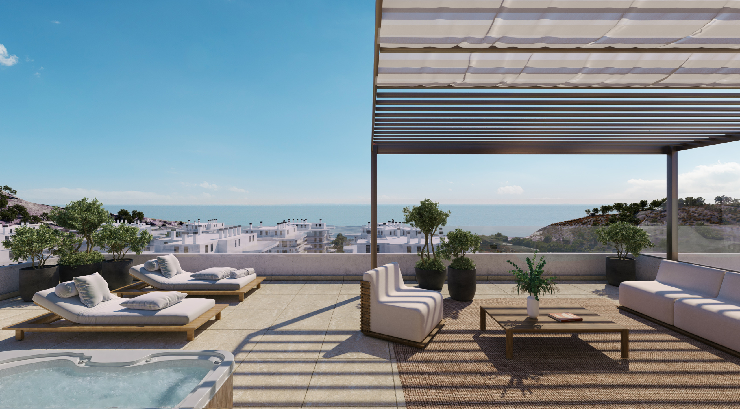 Appartementen op 200 meter van het strand in Villajoyosa, Alicante 