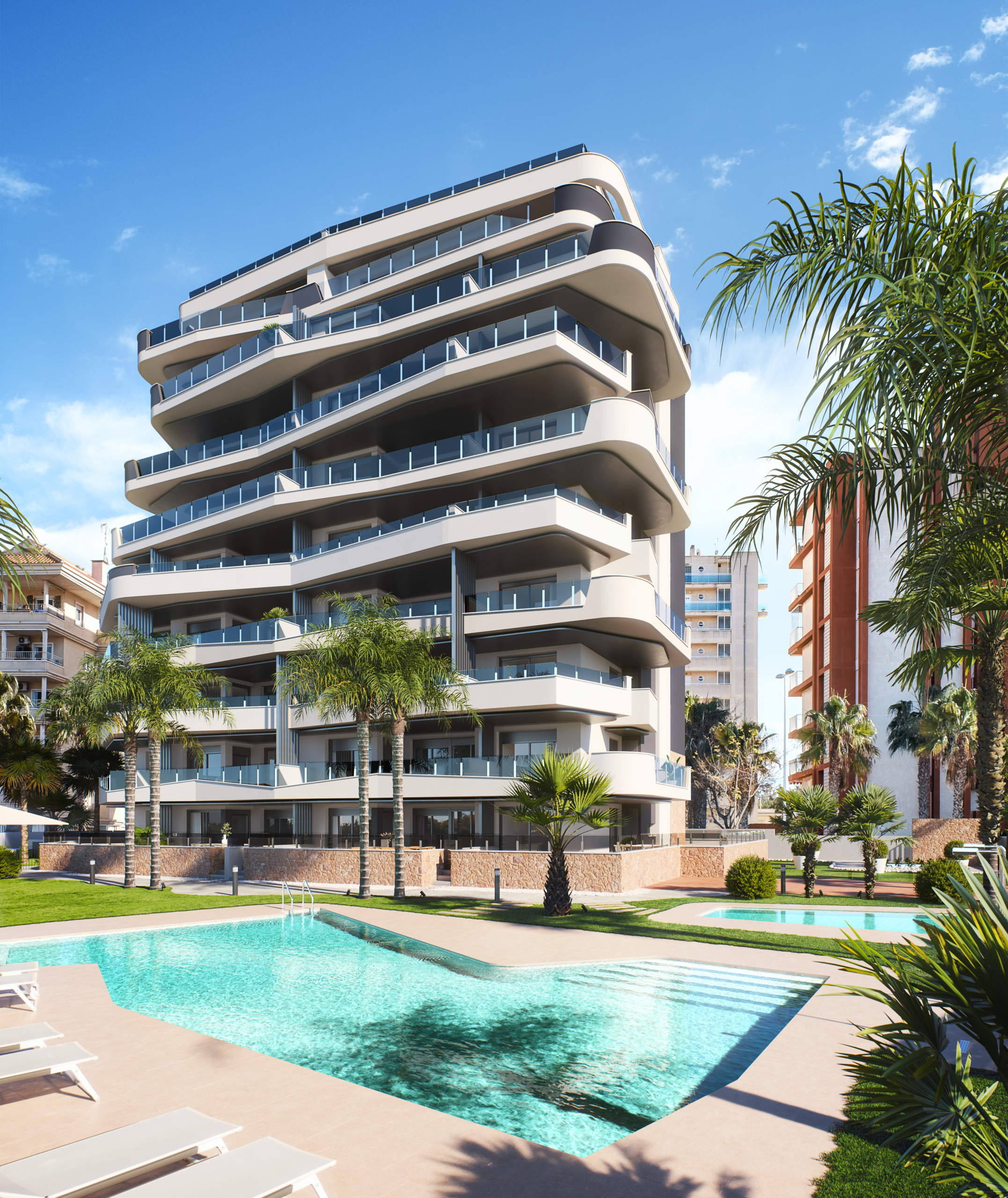 Exclusive apartments near the sea in Guardamar del Segura