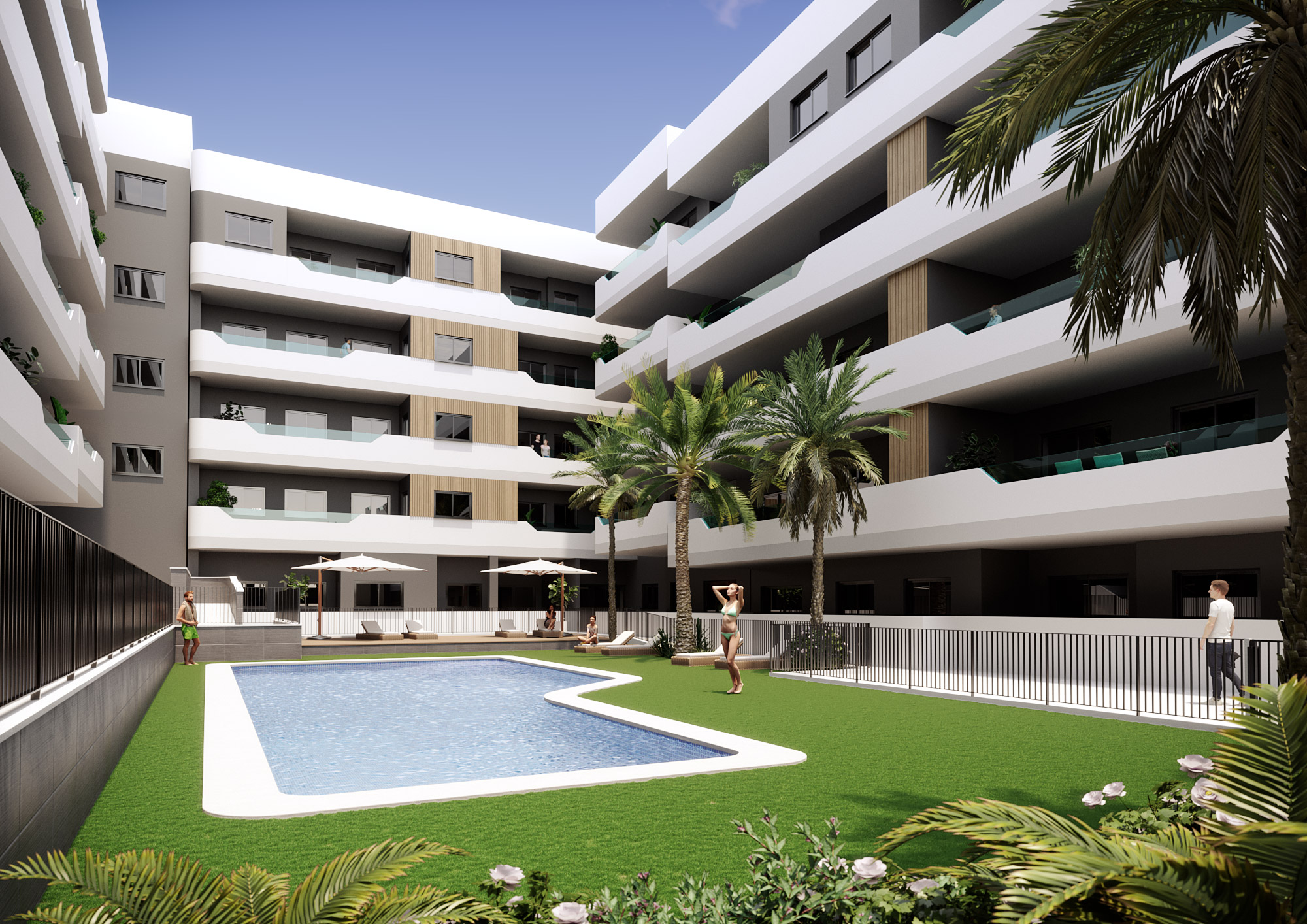 Apartamentos a 5 minutos de la playa en Santa Pola