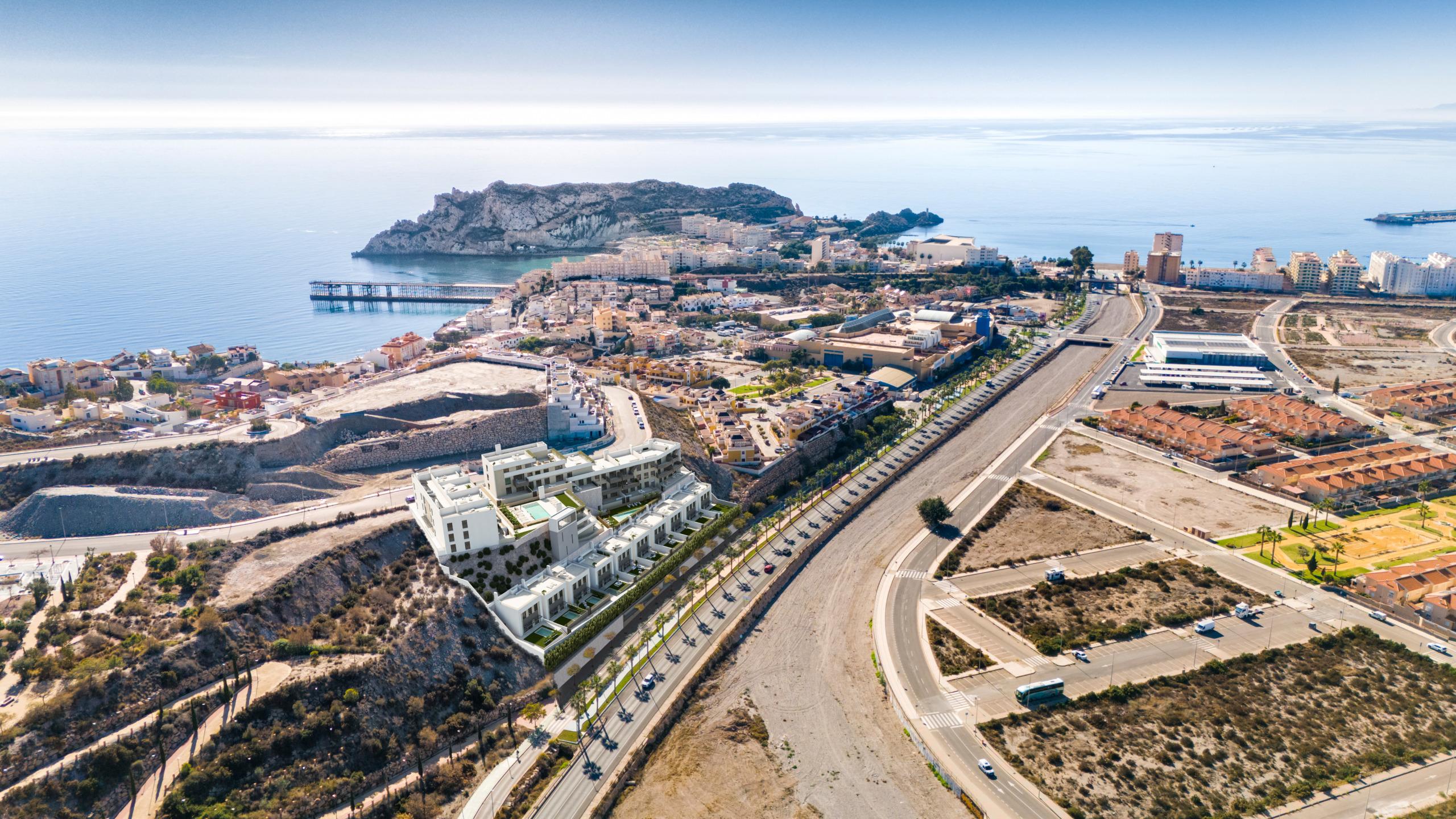 Apartamenty z widokiem na morze w Aguilas, Murcja