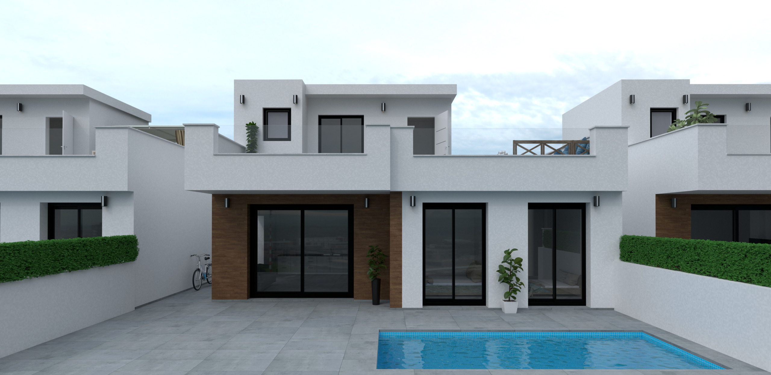 Spectacular detached villas in San Pedro del Pinatar, Murcia