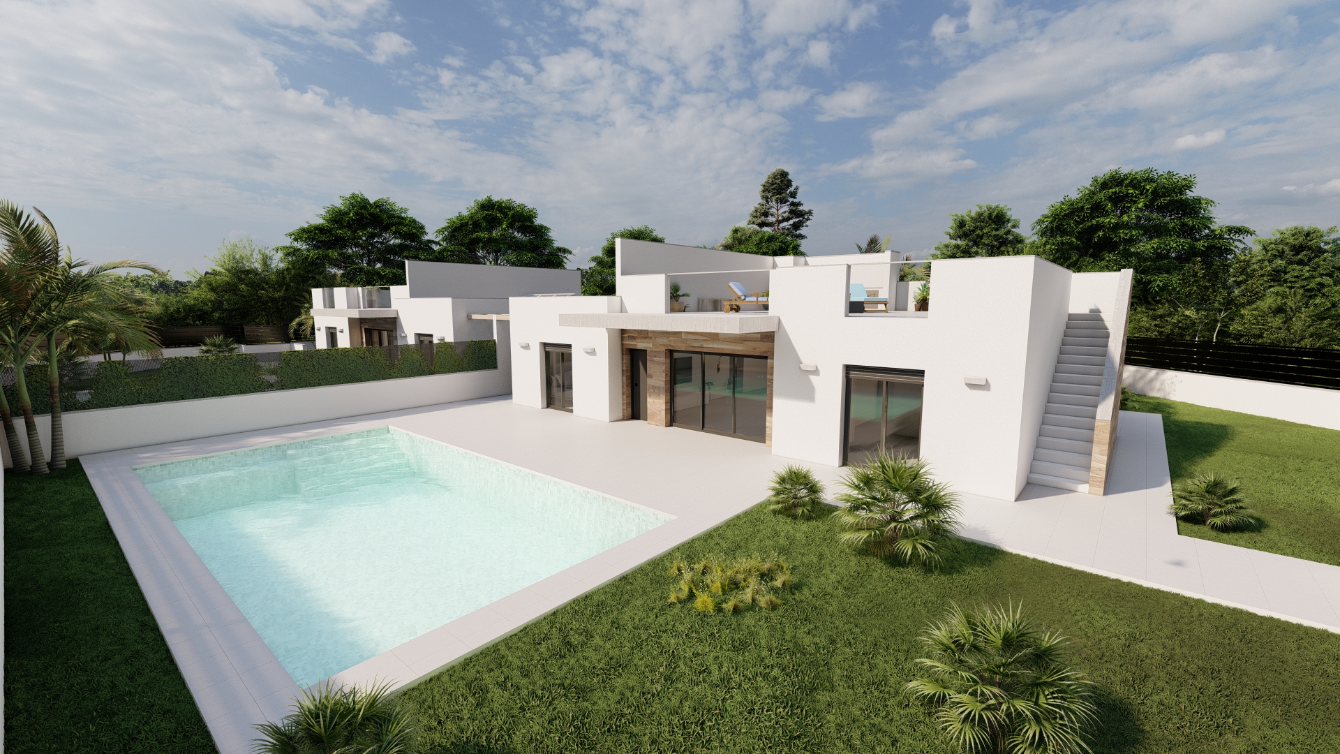 Spacious detached villas in Torre Pacheco, Murcia