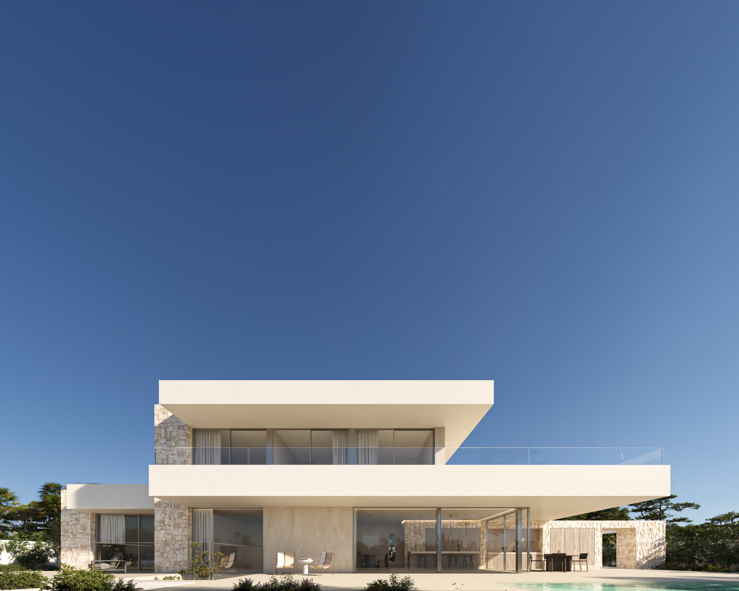 Luxury detached villas in Moraira