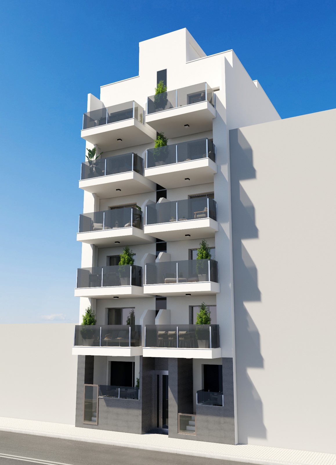 Modernos apartamentos en Torrevieja